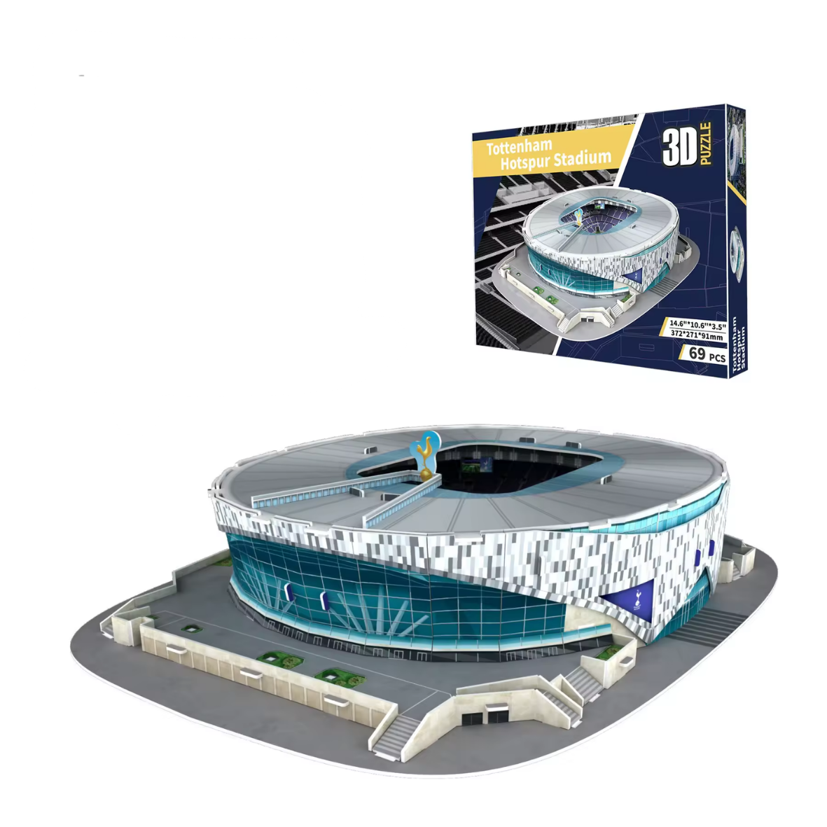 London White 3D Puzzle