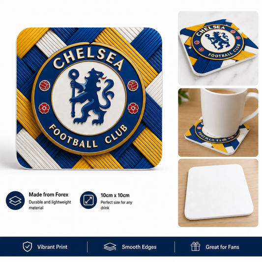 CHELSEA LOGO COASTER