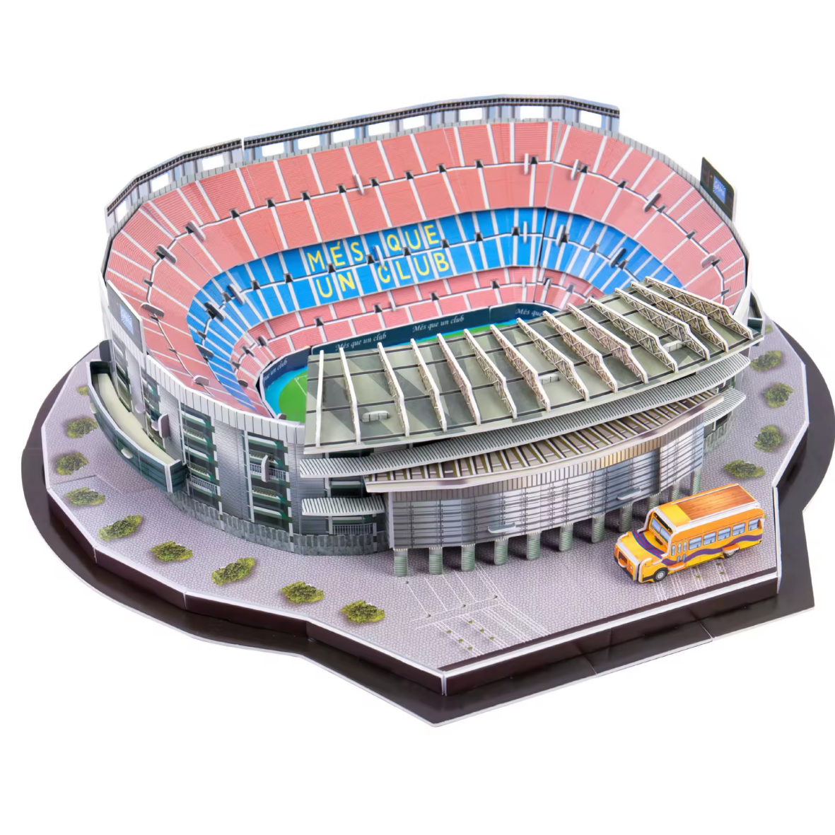 Nou Camp 3D Stadium Puzzle