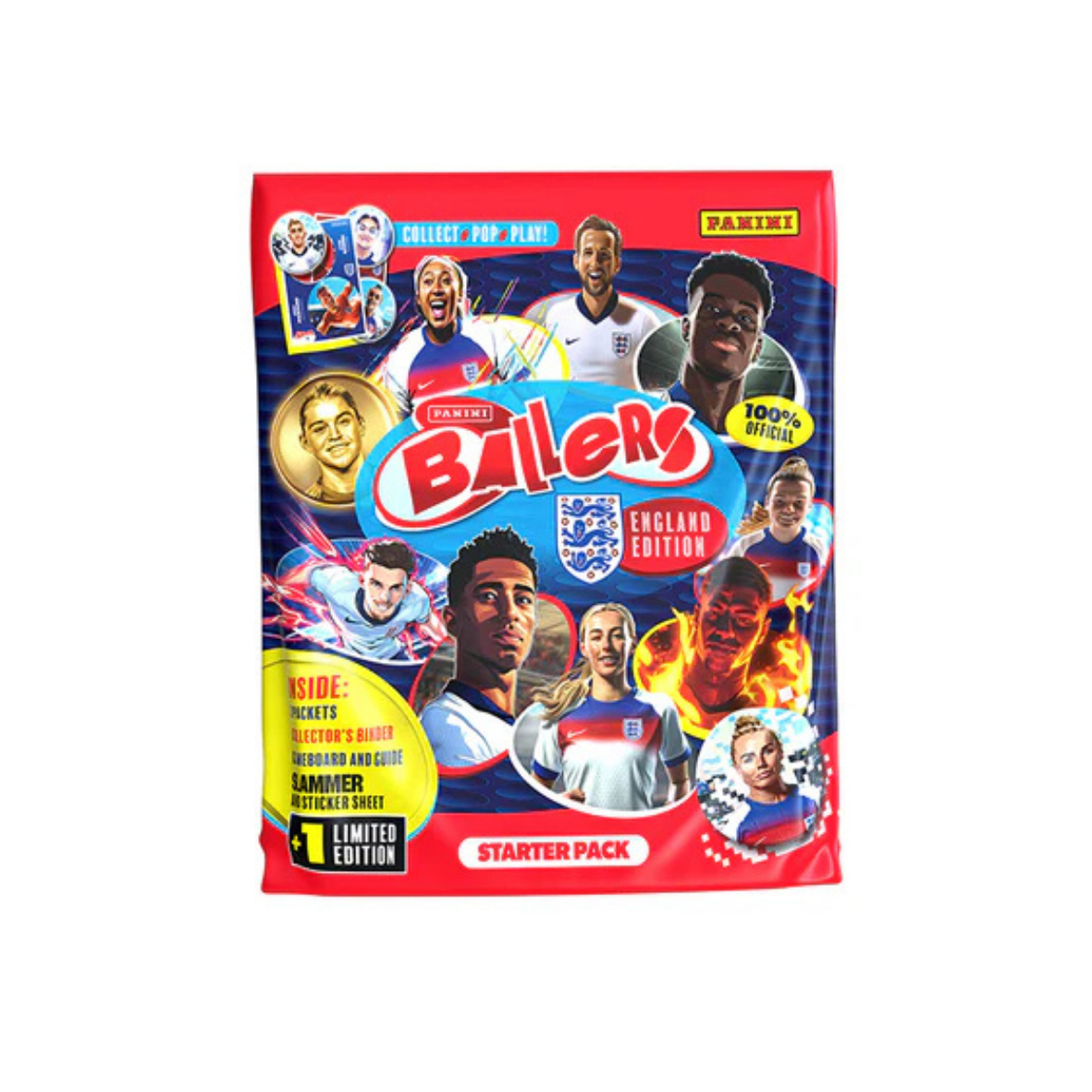 Panini Ballers: England Edition - Starter Pack