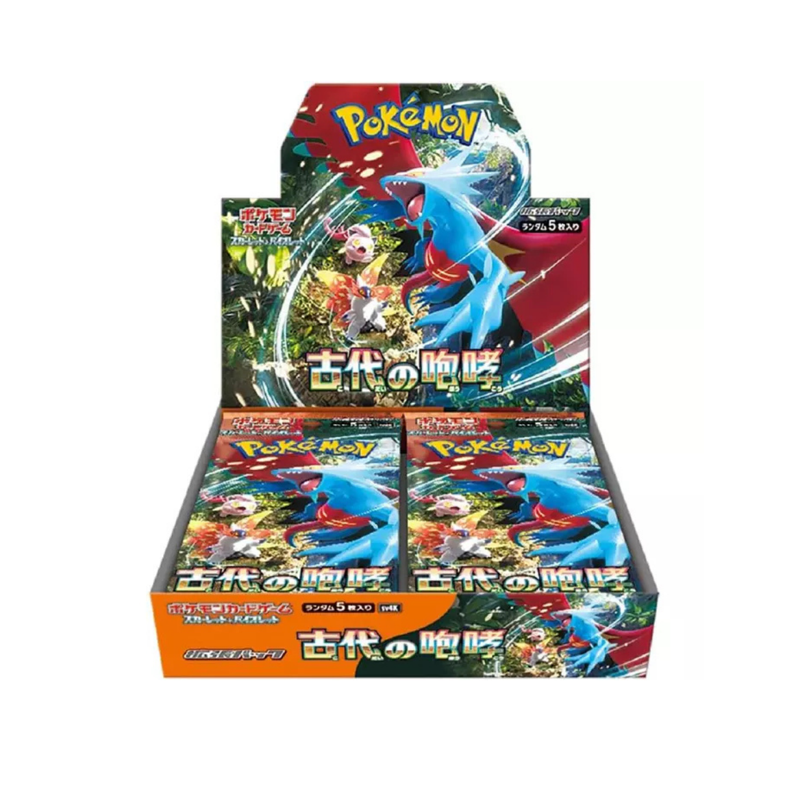 Pokemon Ancient Roar SV4K Japanese Booster Box
