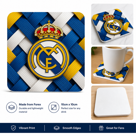 REAL MADRID LOGO COASTER
