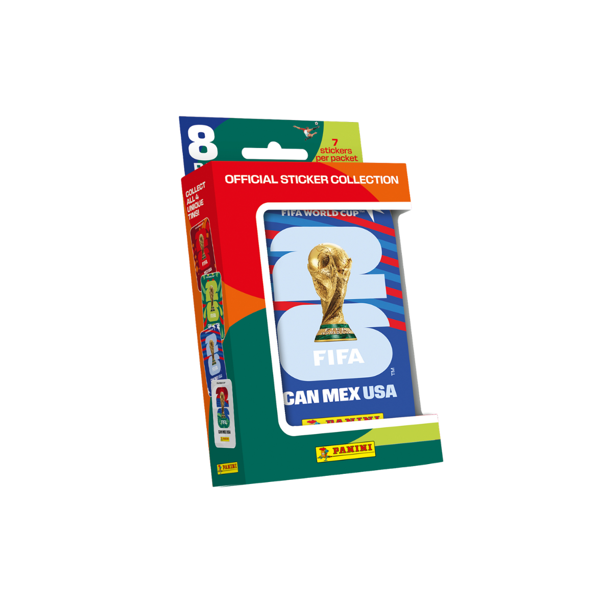 FIFA WORLD CUP 2026™ Official Sticker Collection - Pocket Tin