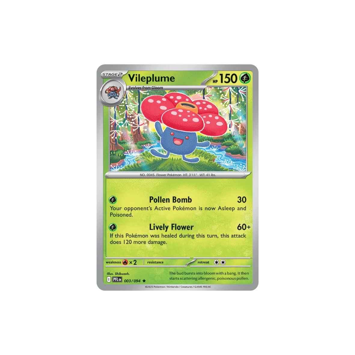 Vileplume Phantasmal Flames