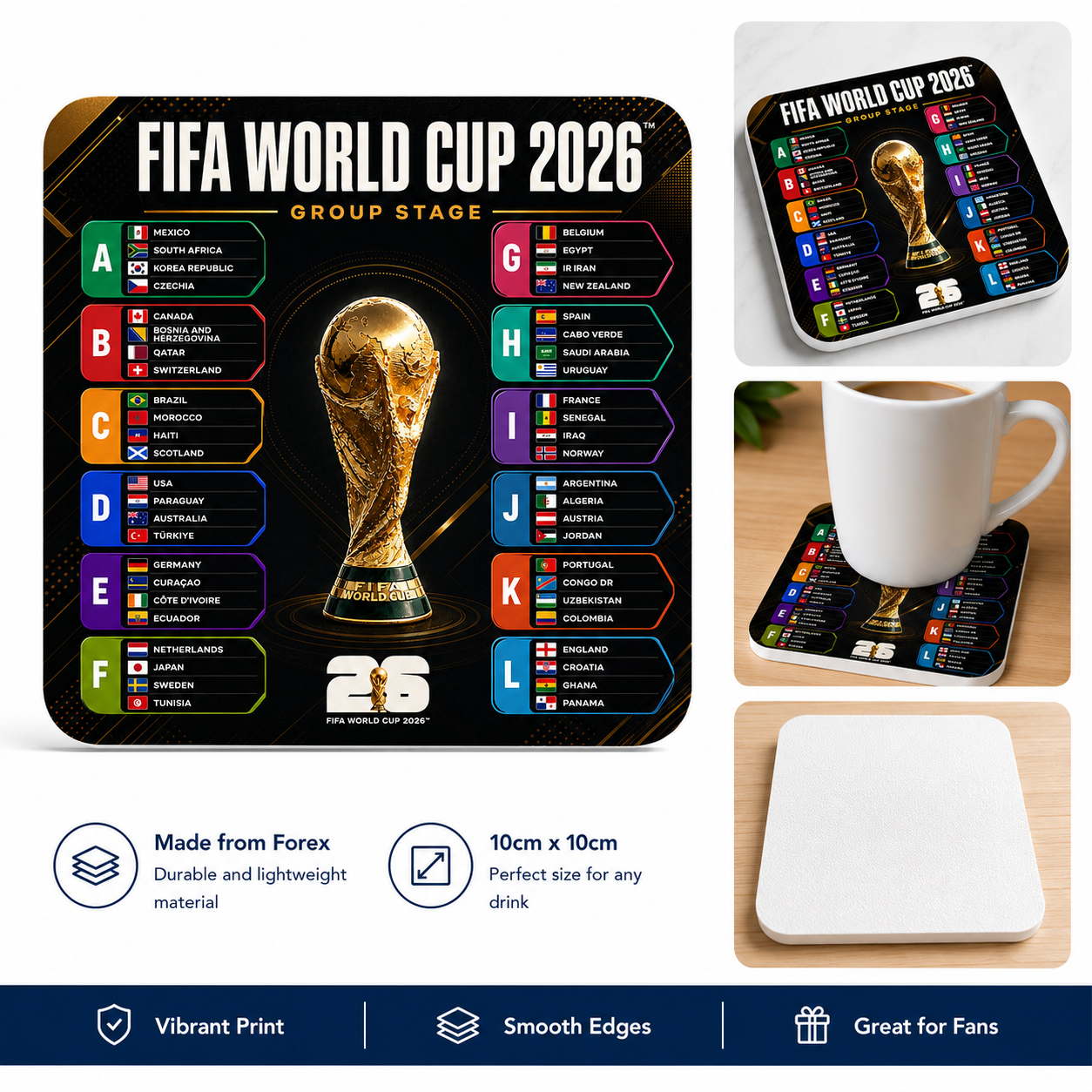 WORLD CUP 2026 - 1 COASTER