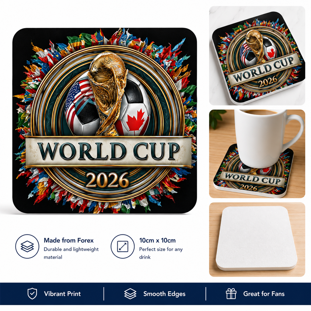 WORLD CUP 2026 - 2 COASTER